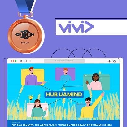 Our case UAMIND Hub case won the bronze at the Kyiv International Advertising Festival  image